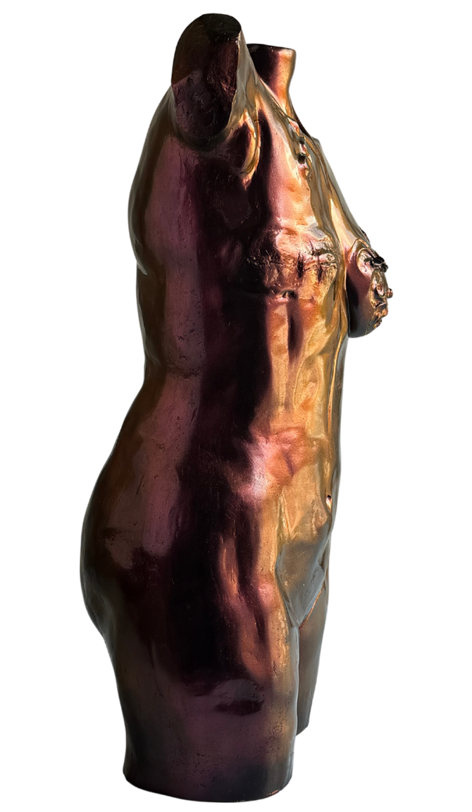 Favor de tocar — vista lateral